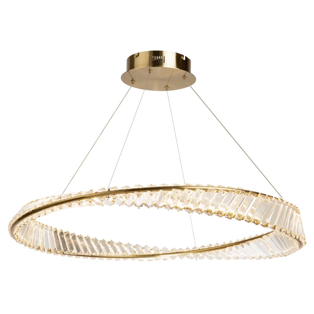 Stella 50W LED Pendant Brushed Brass