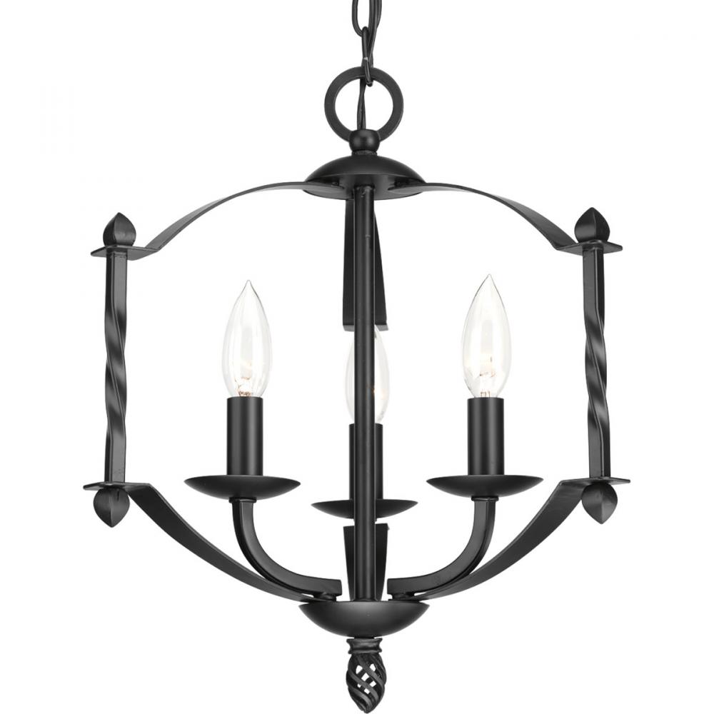 P4709-31 3-60W CAND CHANDELIER