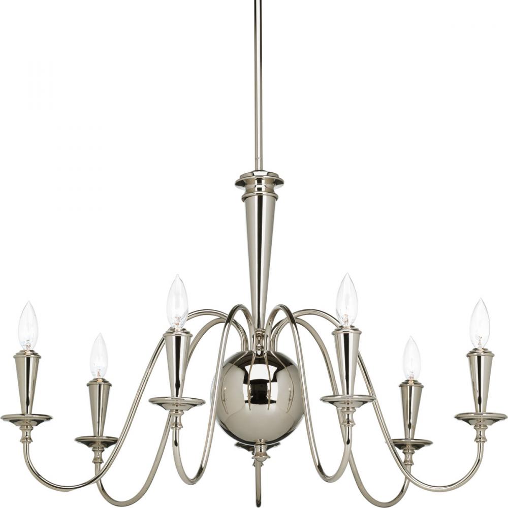 7-60W CAND CHANDELIER