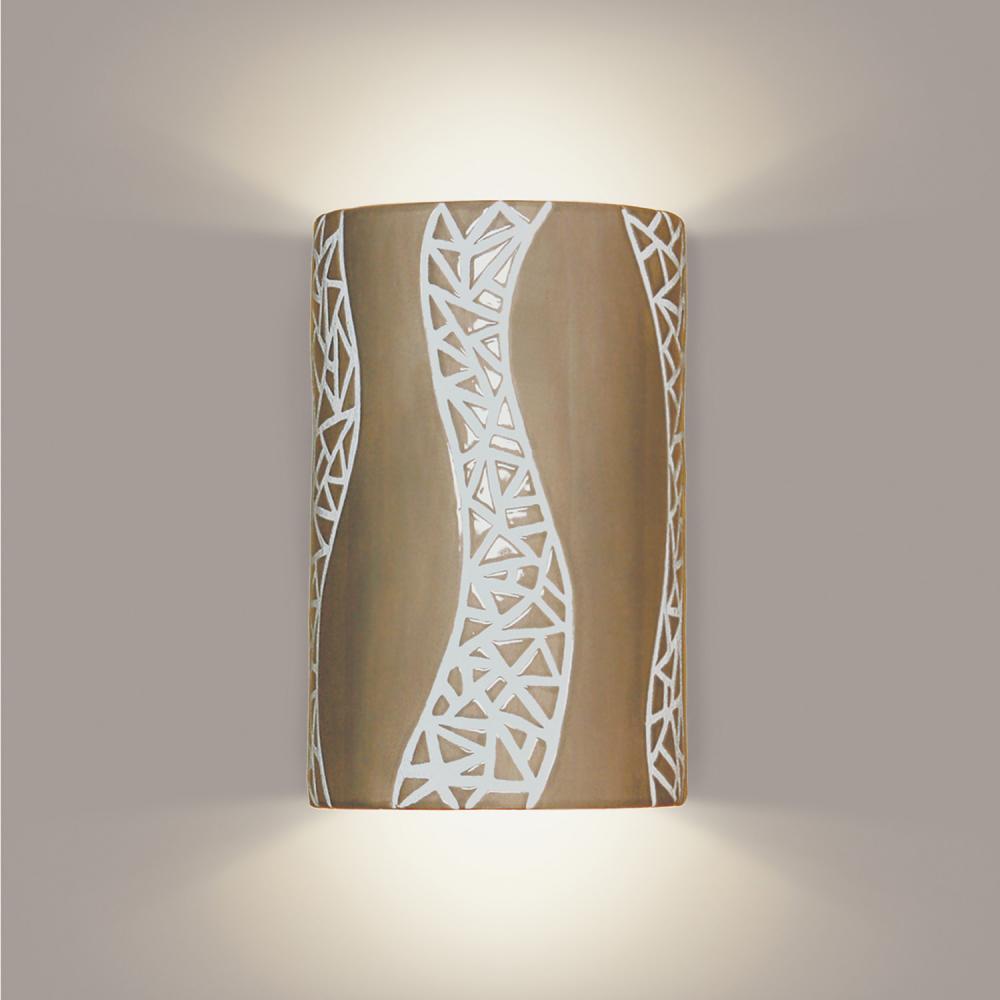 Passage Wall Sconce Sand with LED bulb included