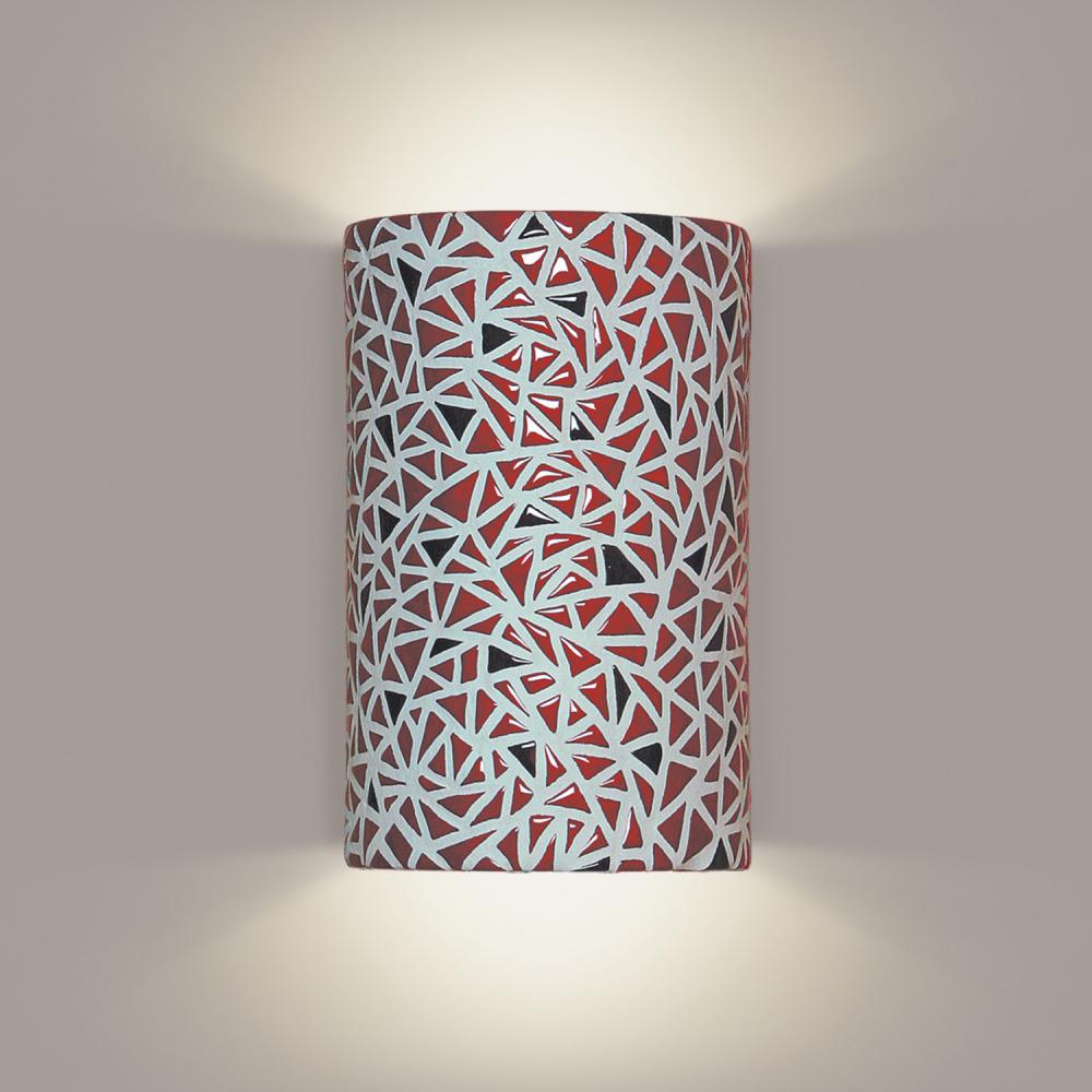 Impact Wall Sconce Matador Red with LED bulb included