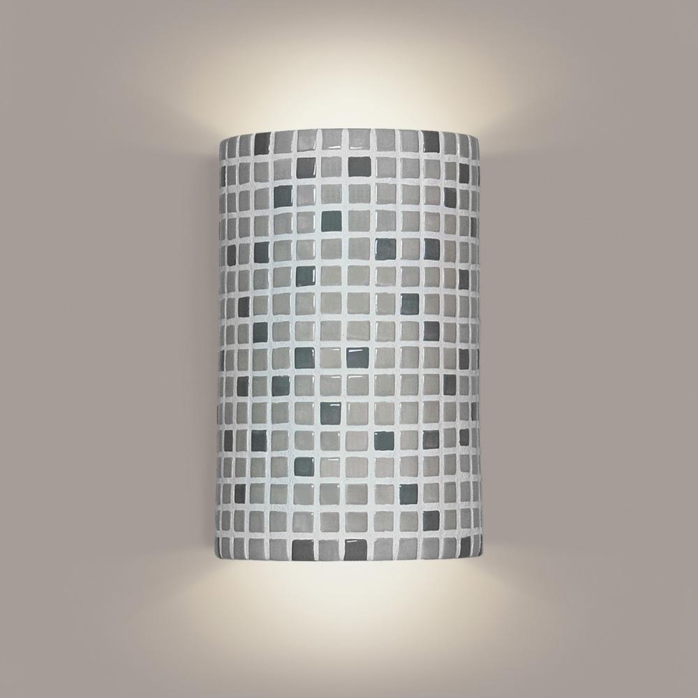 Confetti Wall Sconce Grey with LED bulb included