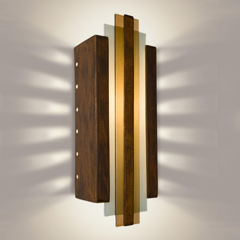 Empire Wall Sconce Butternut and Caramel