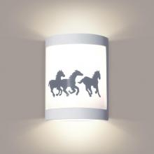 A-19 F200G-WETST-CSTF - Cheyenne Wall Sconce: Custom Finish or Color Match (Wet Sealed Top)