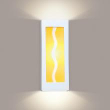 A-19 G1B-WET - Amber Wave Wall Sconce (Outdoor/WET Location)