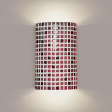 A-19 M20308-MR-1LEDE26 - Confetti Wall Sconce Matador Red with LED bulb included