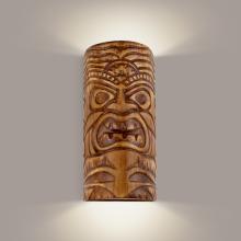A-19 NT002-AP-WET - Tiki Wall Sconce Amber Palm (Outdoor/WET Location)