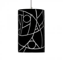 A-19 PM20303-BL - Picasso Pendant Black