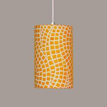 A-19 PM20302-SY-WCC - Channels Pendant Sunflower Yellow (White Cord & Canopy)