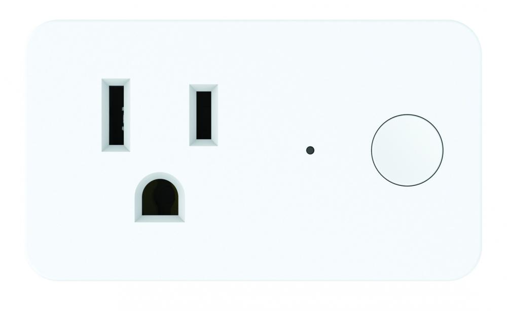 Smart WiFi On/Off Indoor Wall Plug