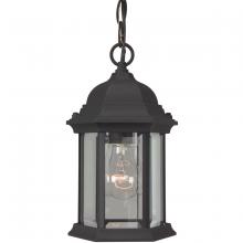 Craftmade Z291-TB - Hex Style Cast 1 Light Outdoor Pendant in Textured Black