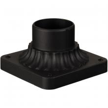 Craftmade Z200-TB - Post Adapter Base for 3" Post Tops in Textured Black