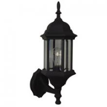Craftmade Z290-TB - Hex Style Cast 1 Light Small Outdoor Wall Lantern in Textured Black