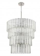 Craftmade 48628-BNK - Museo 28 Light Chandelier in Brushed Polished Nickel