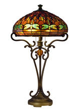 Dale Tiffany TT10095 - Briar Dragonfly Tiffany Table Lamp
