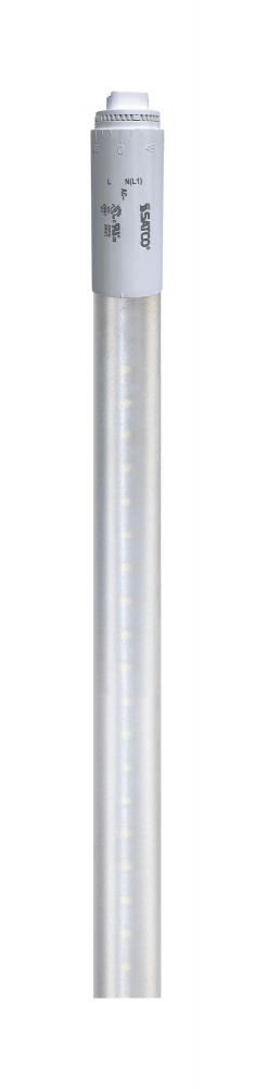 15 Watt T8 LED; 4000K; 2100 Lumens; 120-277 Volt; Double Side LED; Type B; Ballast Bypass; Single