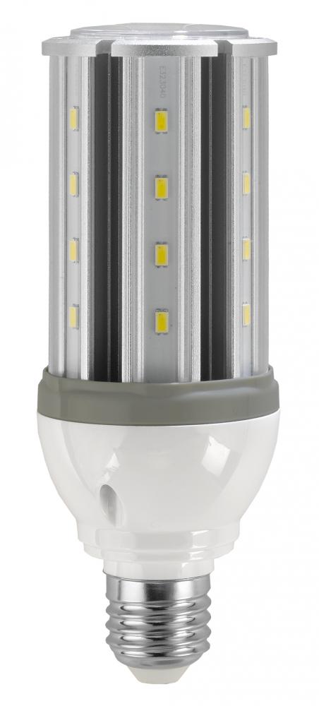 10 Watt LED HID Replacement; 5000K; Medium base; 12-24V DC Only