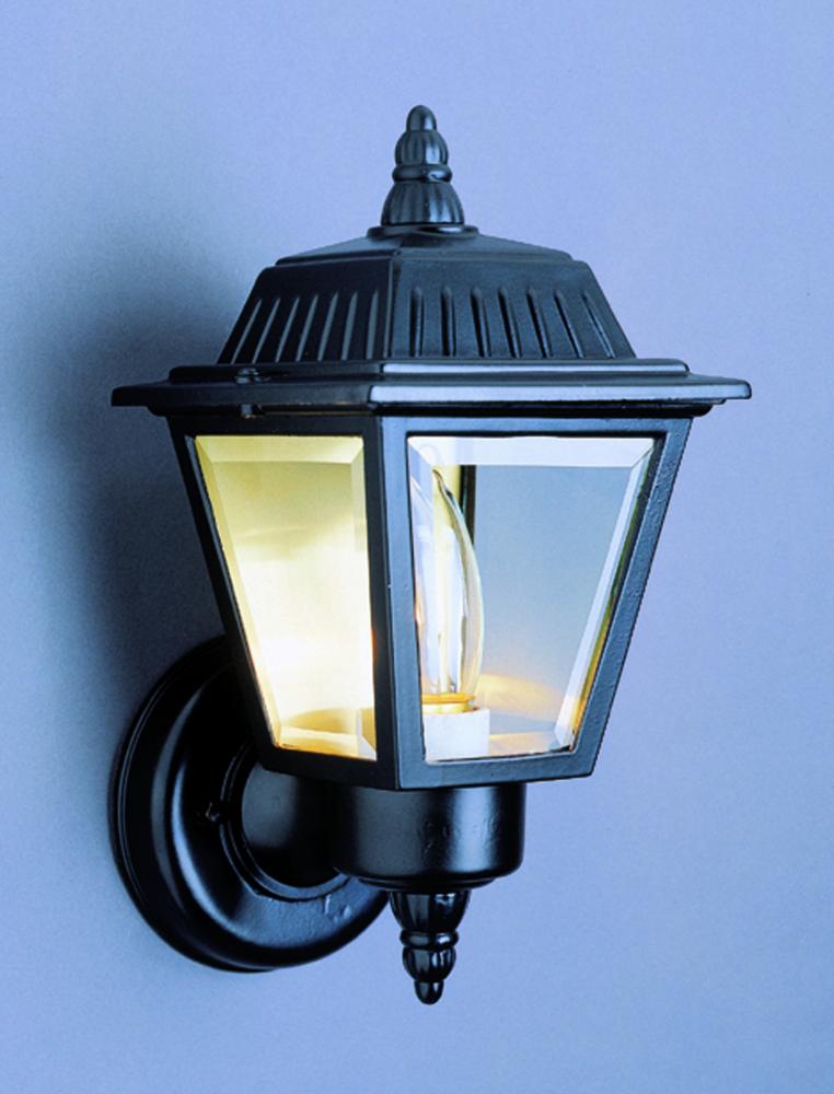 Estate Collection 1-Light Armed, Up-Light Outdoor Wall Lantern