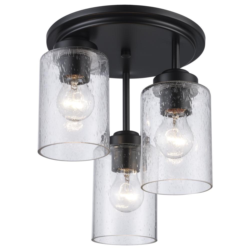 Flush Mount Lighting Black