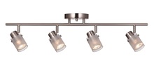 Trans Globe W-954 BN - Nicholas 4-Light Shaded Modern Track Ceiling Light Kit