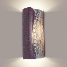 A-19 RE120-PJ-MSH - Lava Wall Sconce Plum Jam and Multi Sapphire