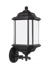 Generation Lighting 84532-746 - Kent traditional 1-light outdoor exterior large uplight wall lantern sconce in oxford bronze finish