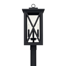 Capital 926643BK - 4 Light Outdoor Post Lantern