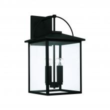 Capital 948041BK - 4-Light Outdoor Wall-Lantern