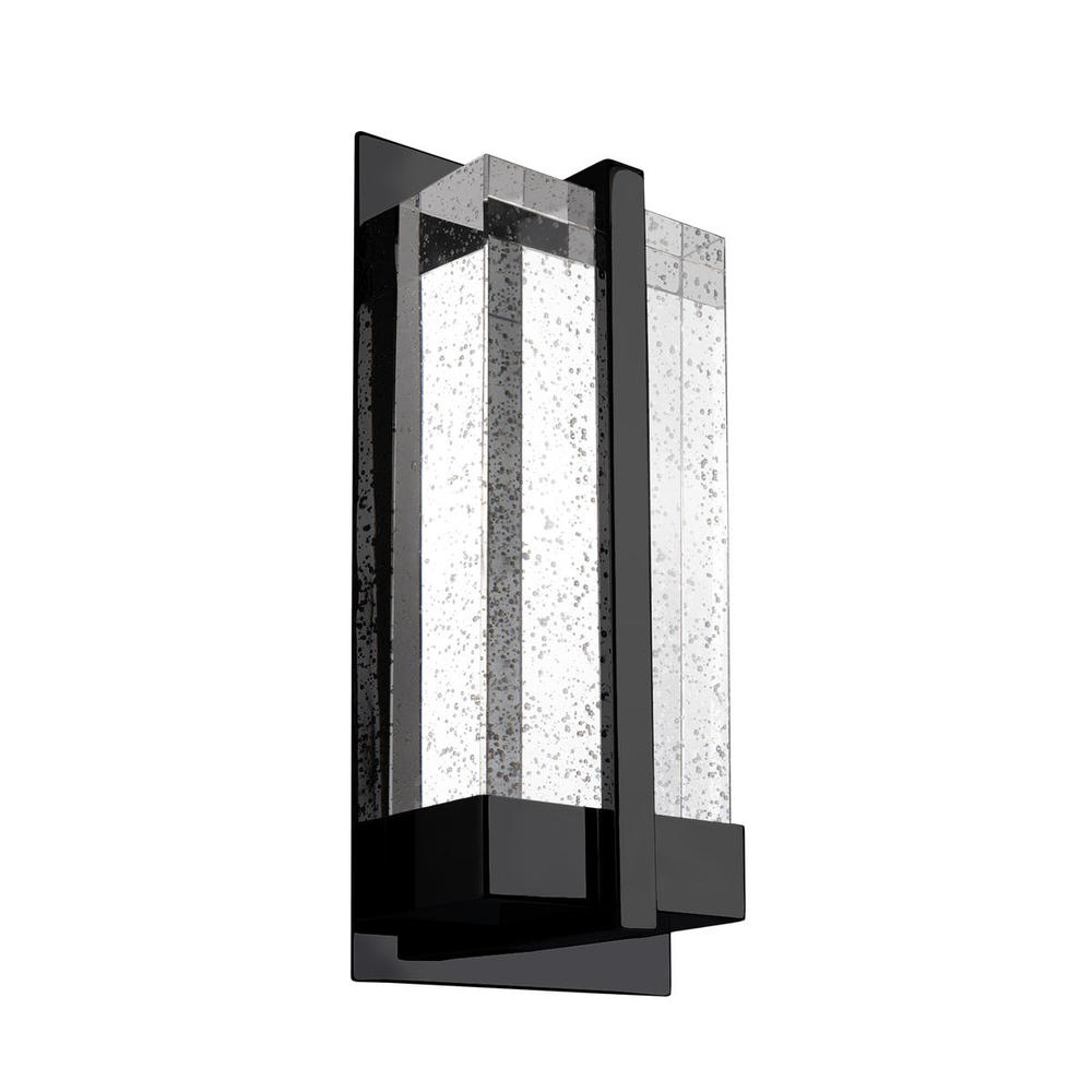 Gable 12-in Black LED Wall Sconce