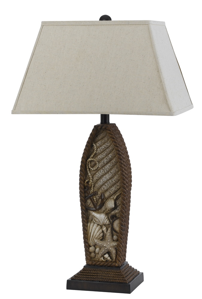 150W Pompano Resin Table Lamp
