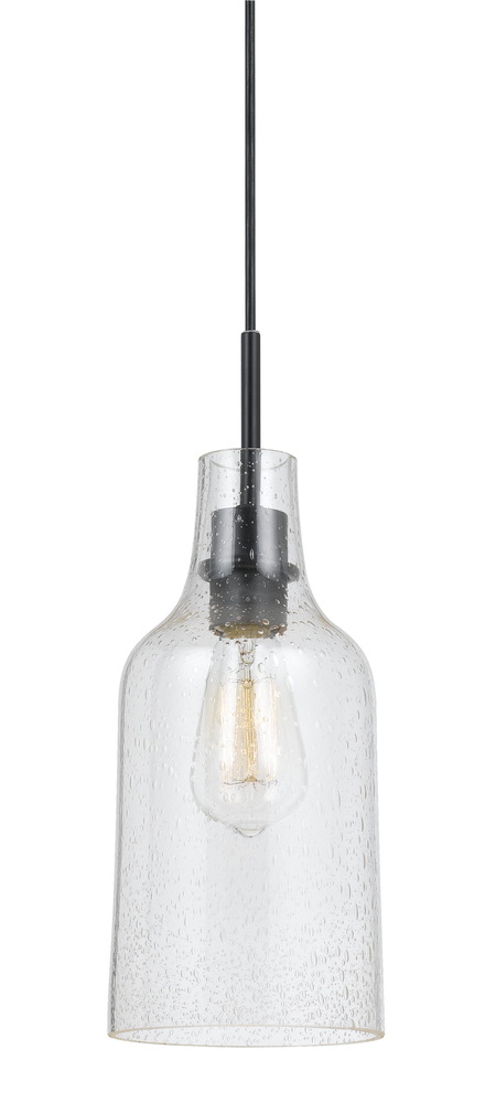 60W Cosenza Bubbleglass Pendant Fixture (Edison Bulb Not Included)