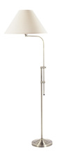 CAL Lighting BO-216-BS - 150W 3 Way Floor Lamp W/Adjust Pole