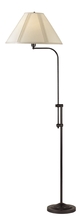 CAL Lighting BO-216-DB - 150W 3 Way Floor Lamp With Adjustable Height