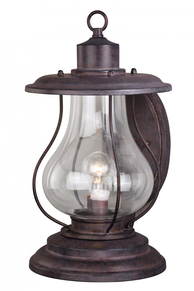 Dockside 10-in Outdoor Wall Light Weathered Patina
