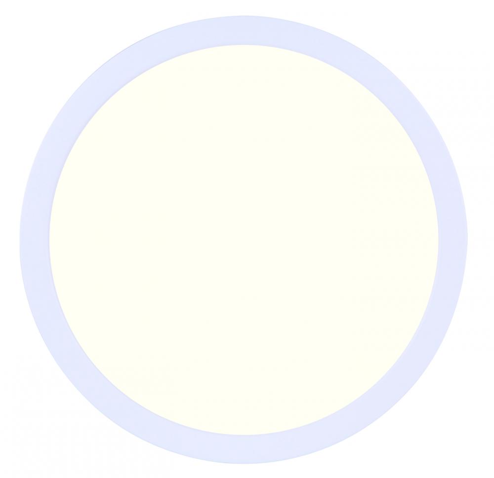 LED Disk, DL-11C-22FC-WH-C, 11" White Color, 22W Dimmable, 3000K, 1540 Lumen, Surface mounted