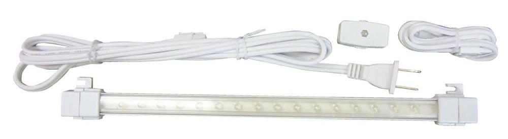 Undercabinet, 10" LED Wand 120 Volt Cord and Plug, On/Off Switch on Cord
