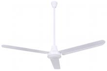 Canarm CP56D1136N - 56" White Industrial Fan with 36" Downrod