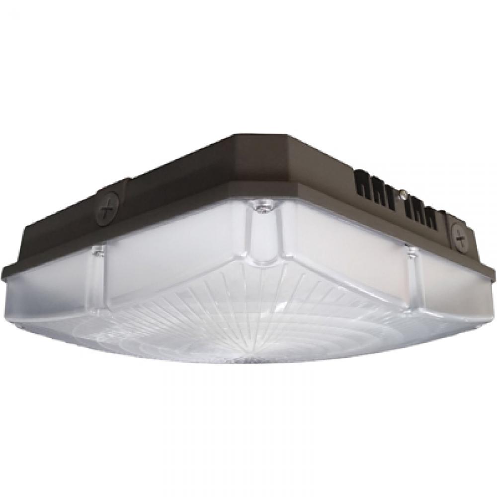 LED Canopy Light - 70W - 4000K - Bronze Finish - 120-277V