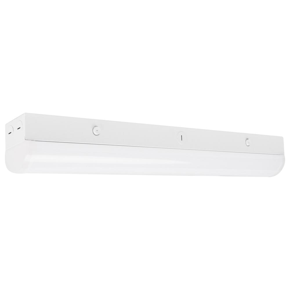 2 ft. LED; Linear Strip Light; CCT Selectable; White Finish; 100-277 Volt