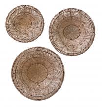 ELK Home S0077-9124/S3 - Barcelona Wall Basket - Set of 3